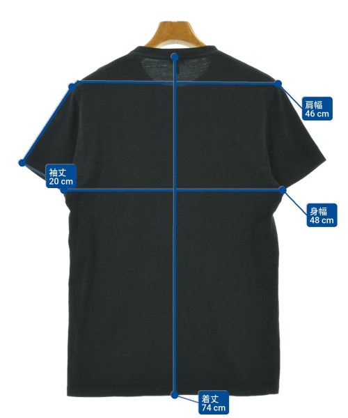 LOEWE（ロエベ）Tシャツ・カットソー 黒 サイズ:XS メンズ/2200688893019