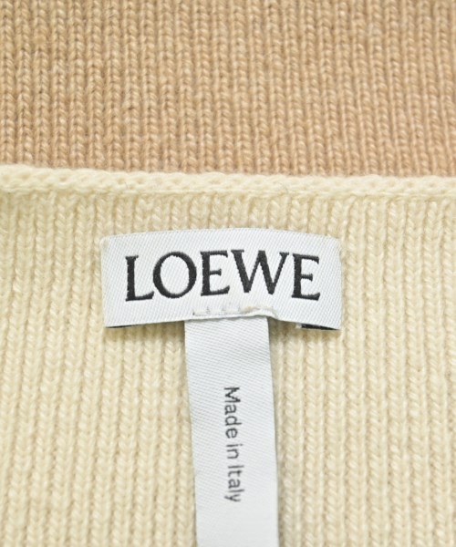 LOEWE（ロエベ）カーディガン 白 サイズ:S レディース/2200686093022