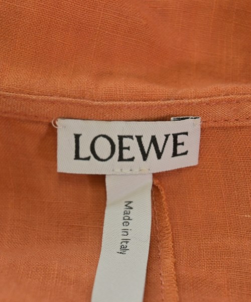 LOEWE（ロエベ）ワンピース オレンジ サイズ:36(XS位) レディース/2200689735400