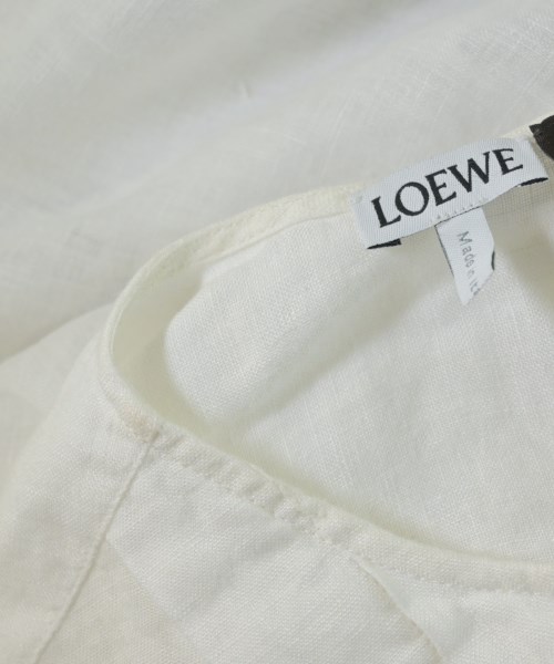LOEWE（ロエベ）ワンピース 白 サイズ:32(XXS位) レディース/2200689735417