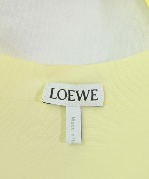 LOEWE（ロエベ）ブラウス 黄 サイズ:36(XS位) レディース/2200689735424