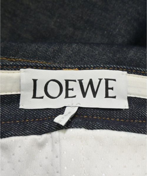 LOEWE（ロエベ）デニムパンツ 紺 サイズ:36(XS位) レディース/2200688324131