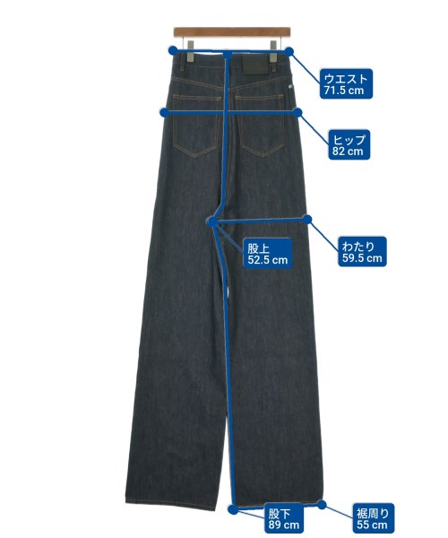 LOEWE（ロエベ）デニムパンツ 紺 サイズ:36(XS位) レディース/2200688324131