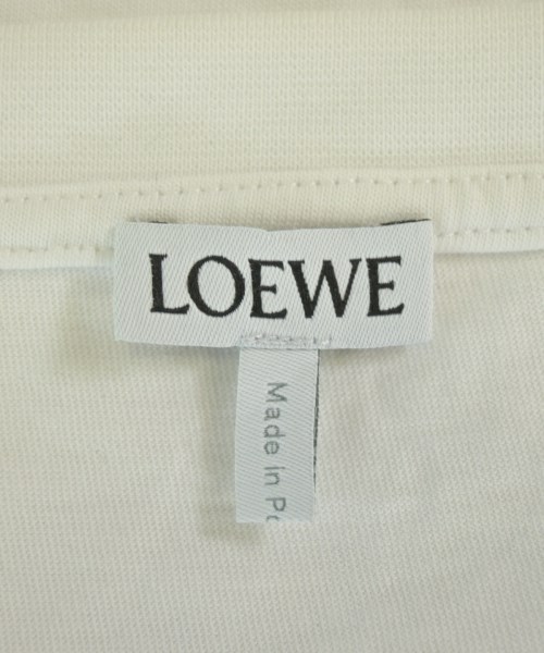 LOEWE（ロエベ）Tシャツ・カットソー 白 サイズ:L メンズ/2200690158038