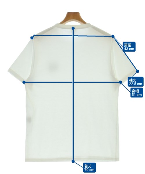LOEWE（ロエベ）Tシャツ・カットソー 白 サイズ:L メンズ/2200690158038
