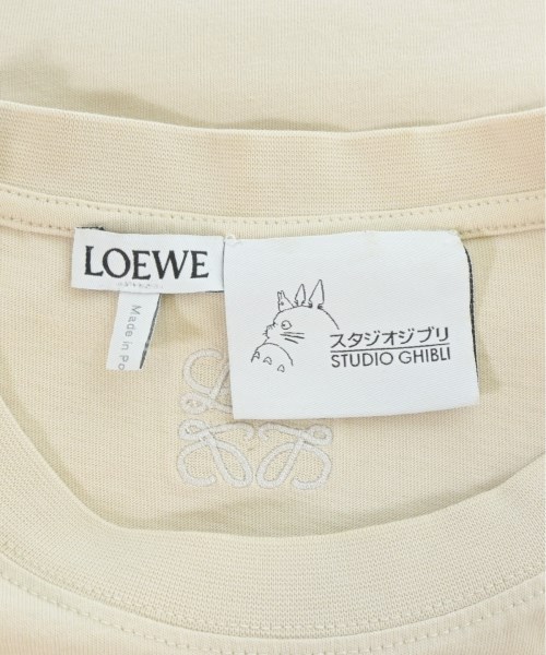 LOEWE（ロエベ）Tシャツ・カットソー ベージュ サイズ:XS レディース/2200690968330