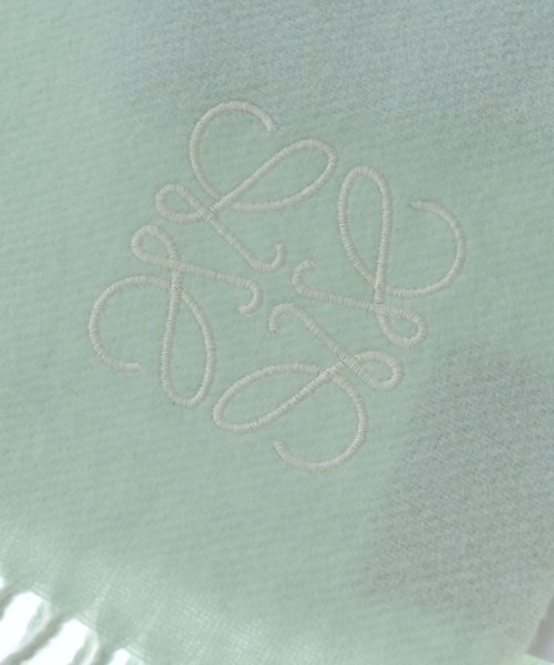 LOEWE（ロエベ）マフラー 緑 サイズ:- レディース/2200683178081