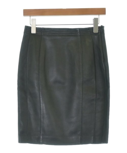 LOEWE(ロエベ)ひざ丈スカート 黒 サイズ:42(M位)/2200691331034