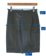 LOEWE（ロエベ）ひざ丈スカート 黒 サイズ:42(M位) レディース/2200691331034