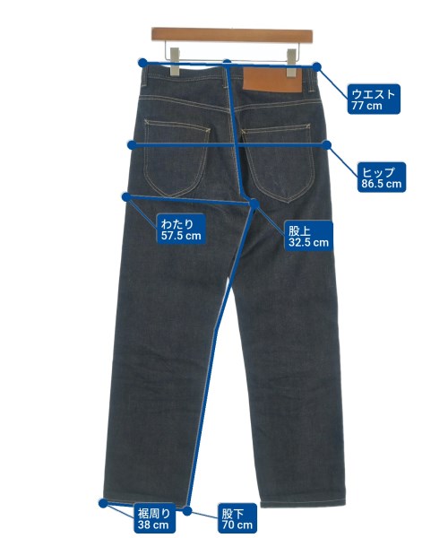 LOEWE（ロエベ）デニムパンツ 黒 サイズ:46(M位) メンズ/2200686951049