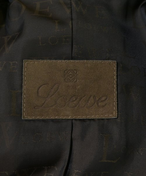 LOEWE（ロエベ）ライダース 茶 サイズ:L メンズ/2200691925035