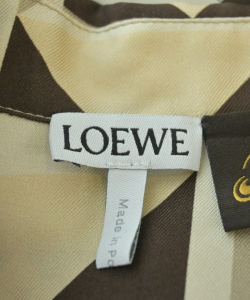 LOEWE（ロエベ）カジュアルシャツ ベージュ サイズ:32(XXXS位) レディース/2200687078158