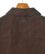 LOEWE（ロエベ）カジュアルシャツ 茶 サイズ:38(S位) メンズ/2200687078226