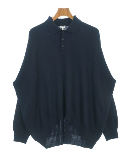 LOEWE(ロエベ)ニット・セーター 紺 サイズ:S/2200692136089
