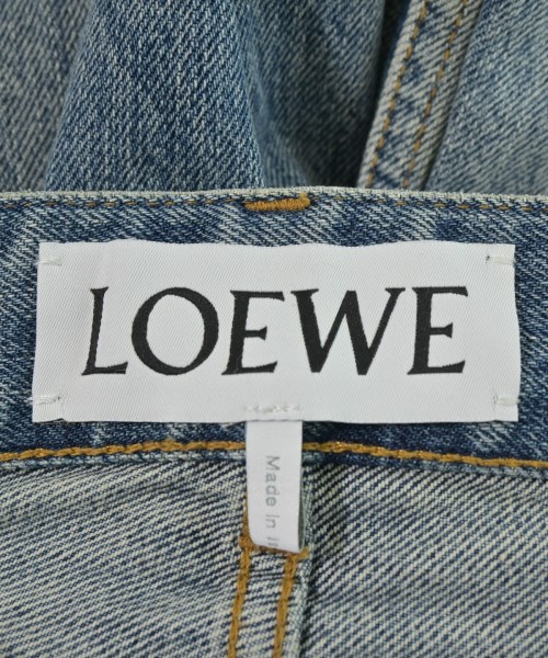 LOEWE（ロエベ）デニムパンツ 青 サイズ:34(M位) レディース/2200692856017