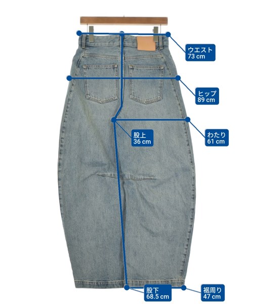 LOEWE（ロエベ）デニムパンツ 青 サイズ:34(M位) レディース/2200692856017