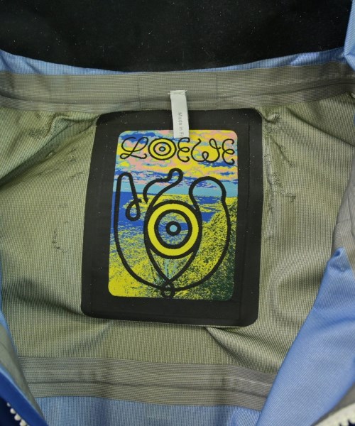 LOEWE（ロエベ）マウンテンパーカー 青 サイズ:XS メンズ/2200689256110