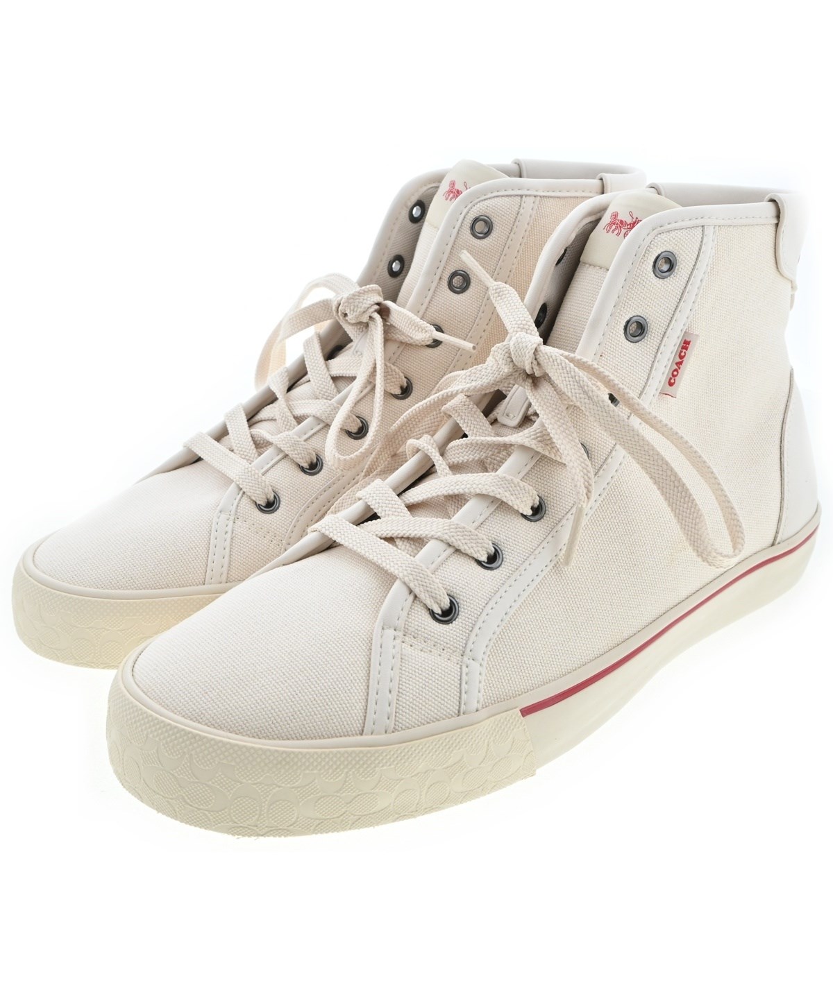 COACH（コーチ）スニーカー 白 サイズ:US10(28cm位) メンズ