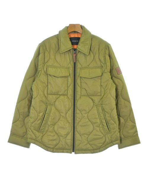 COACH(コーチ)ダウンジャケット/ダウンベスト カーキ サイズ:M/2200624393023