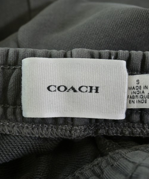 COACH（コーチ）スウェットパンツ グレー サイズ:S レディース/2200624393078