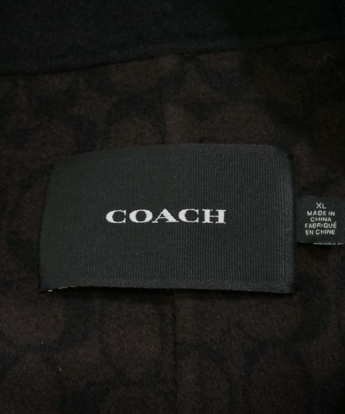 COACH（コーチ）チェスターコート 黒 サイズ:XL メンズ/2200627709012