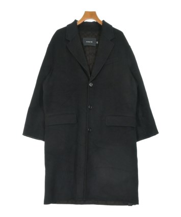 【値下げ】COACH 黒 チェスターコート ゴールドボタン 値下げ】COACH 黒 チェスターコート ゴールドボタン