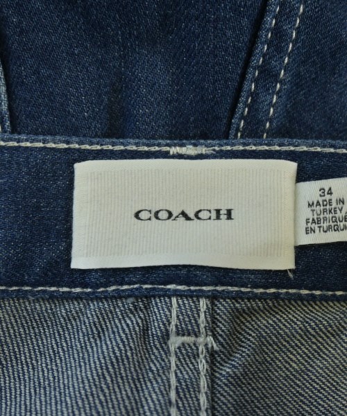 COACH（コーチ）デニムパンツ 紺 サイズ:34(XL位) メンズ/2200627709029