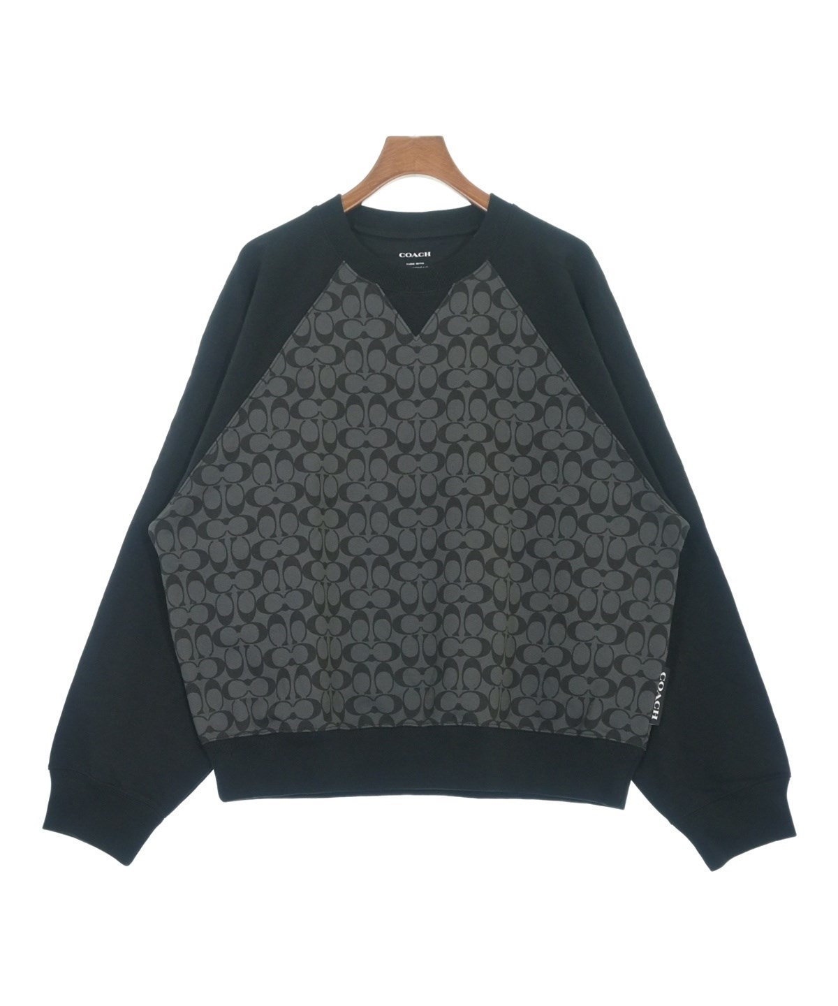COACH（コーチ）スウェット 黒 サイズ:XL メンズ/2200627709067