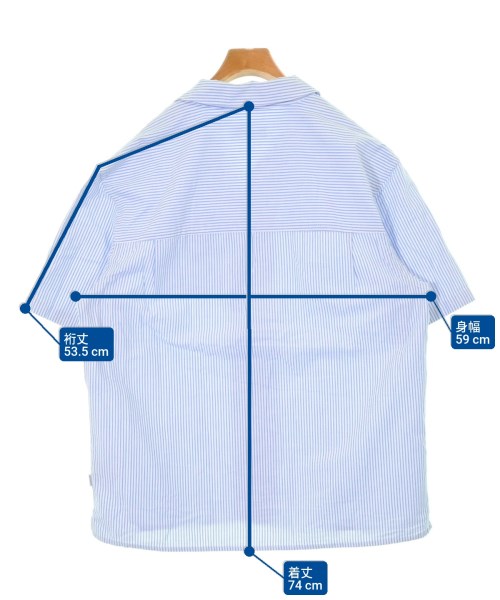 COACH（コーチ）カジュアルシャツ 青 サイズ:L メンズ/2200627709104