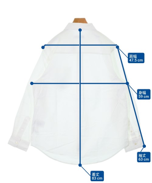 COACH（コーチ）カジュアルシャツ 白 サイズ:L メンズ/2200627709128