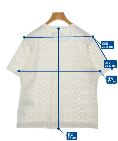 COACH（コーチ）Tシャツ・カットソー グレー サイズ:L レディース/2200627709142