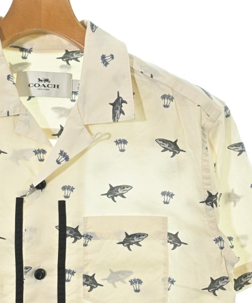 COACH（コーチ）カジュアルシャツ 白 サイズ:XS メンズ/2200632025176