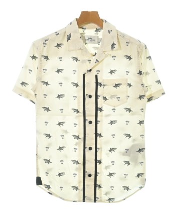 新品未使用品　coach ラガーシャツ　XS COACH（コーチ）カジュアルシャツ 白 サイズ:XS メンズ/2200632025176