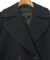 COACH（コーチ）ピーコート 紺 サイズ:XS レディース/2200640796013