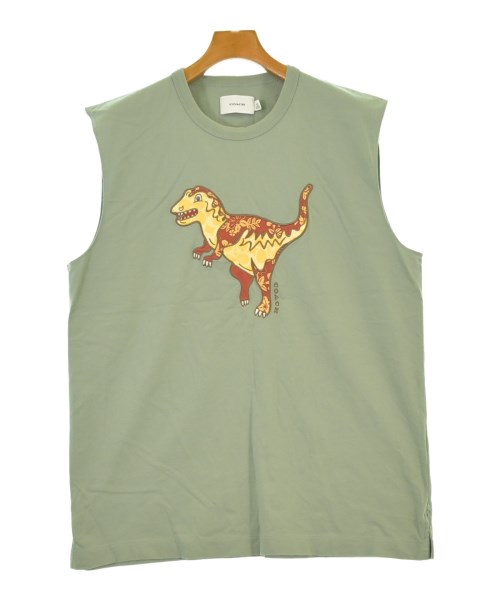 COACH(コーチ)タンクトップ 青 サイズ:L/2200641480010