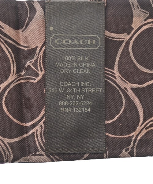 COACH（コーチ）バンダナ・スカーフ その他（柄物・カラフル） サイズ:- レディース/2200637056106