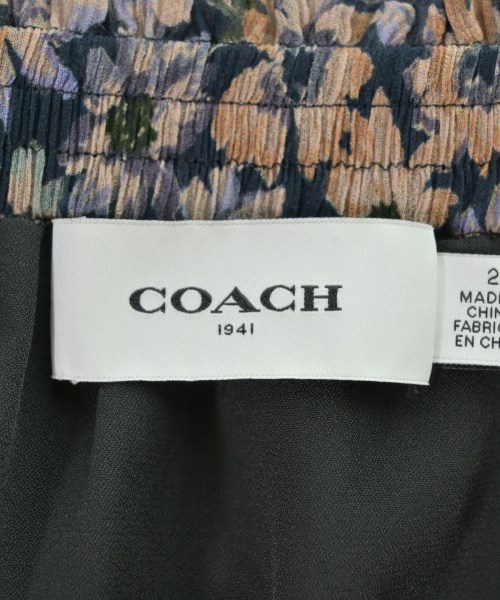 COACH（コーチ）ロング・マキシ丈スカート 黒 サイズ:2(M位) レディース/2200642073068
