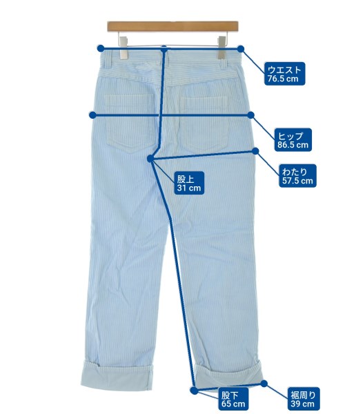 COACH（コーチ）チノパン 青 サイズ:2(M位) レディース/2200642443151