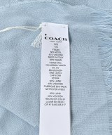COACH（コーチ）ストール 青 サイズ:- レディース/2200626759230