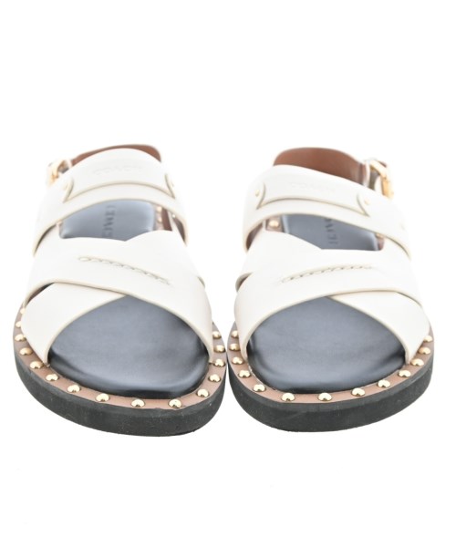 COACH（コーチ）サンダル 白 サイズ:US7(24cm位) レディース/2200616456392