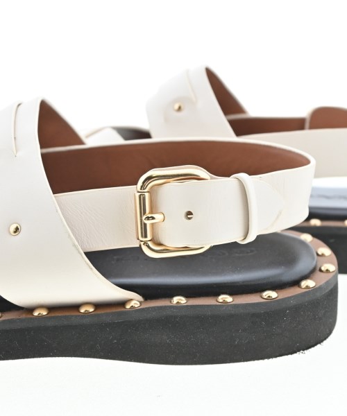 COACH（コーチ）サンダル 白 サイズ:US7(24cm位) レディース/2200616456392