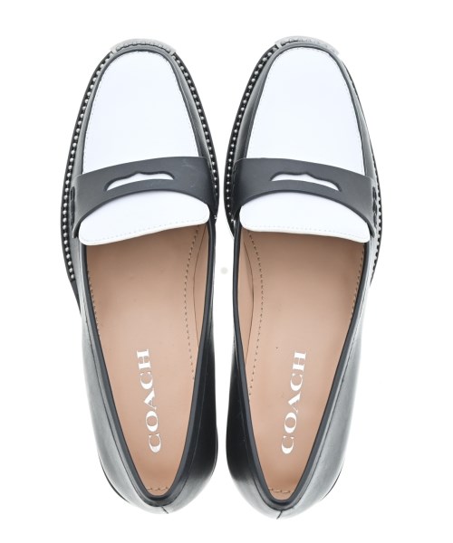 COACH（コーチ）ドレスシューズ/ローファー 黒 サイズ:US7(24cm位) レディース/2200622100036