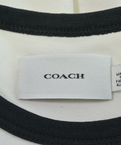 COACH（コーチ）Tシャツ・カットソー 白 サイズ:S レディース/2200611667045