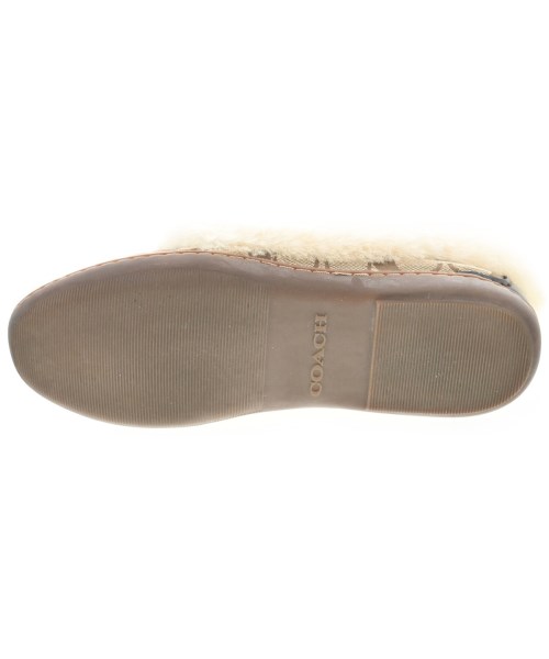 COACH（コーチ）モカシン/デッキシューズ ベージュ サイズ:US7(24cm位) レディース/2200623856017