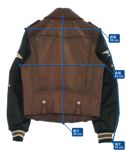 COACH（コーチ）ライダース 茶 サイズ:0(XS位) レディース/2200628064011