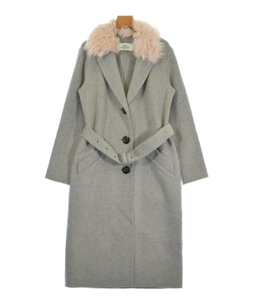 COACH（コーチ）チェスターコート グレー サイズ:XS レディース/2200629801073