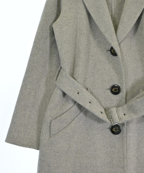 COACH（コーチ）チェスターコート グレー サイズ:XS レディース/2200629801073