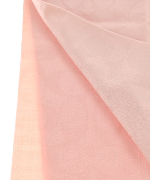 COACH（コーチ）ストール ピンク サイズ:- レディース/2200617449133