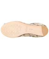 COACH（コーチ）バレエシューズ/オペラシューズ ベージュ サイズ:US7 1/2(24.5cm位) レディース/2200633876067