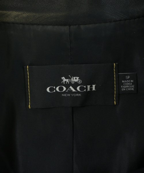 COACH（コーチ）ライダース 黒 サイズ:SP レディース/2200634010071